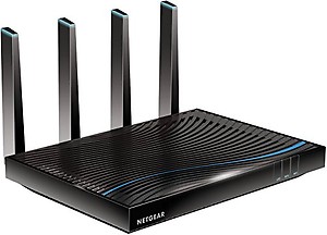 Netgear Nighthawk X8 R8500-100INS AC5300 Tri-Band Quad-Stream Wi-Fi Router (Black, with Indian Adapter) price in India.