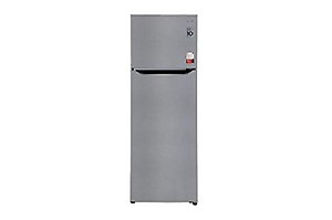LG 288 L Frost Free Double Door 2 Star Convertible Refrigerator  (Shiny Steel, GL-S322SPZY) price in India.