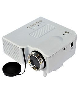 Zakk Mini UC-28 Portable Projector with USB and Inbuilt Speakers (White) price in India.