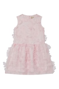 Kids Flower Appliqué Sleeveless Dress for AED 580.00 | BloomingDales AE