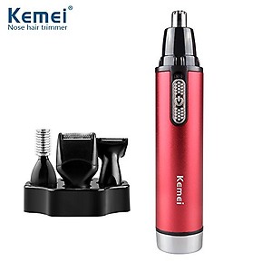 Kemei KM-6620 4 in 1 Nose and Ear Hair Trimmer Hair Cut Eyebrow Trimmer Runtime: 120 min Trimmer for Men & Women  (Multicolor) price in India.