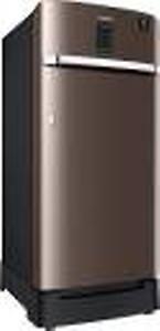 SAMSUNG Digi-Touch Cool 198 Litres 3 Star Direct Cool Single Door Refrigerator with Base Stand Drawer (RR21A2F2YDX/HL, Luxe Brown) price in India.