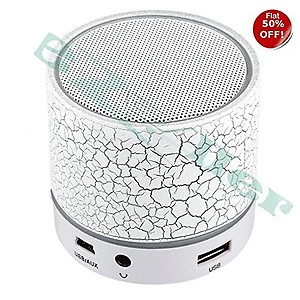 BS Power EZ063 3 Watt Wireless Bluetooth Multi-Room Speaker (White) price in India.