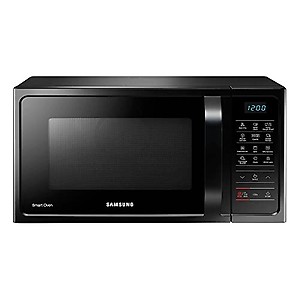 Samsung 28 Litres Convection Microwave with Glass Door, Ceramic Enamel Cavity, Tandoor Technology, SlimFry (MC28A5033CK, Black) price in India.