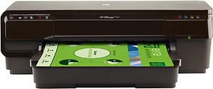 HP Officejet 7110 Wide Format Printer Single Function WiFi Color Inkjet Printer (Borderless Printing)  (Black, Ink Cartridge) price in India.