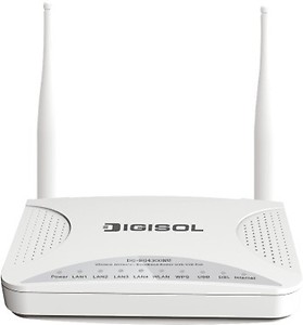 Digisol DG-BG4300NU Wireless ADSL2/2+ Broadband Router price in India.