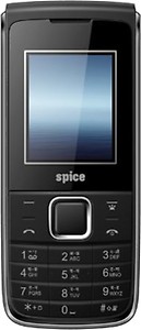 Spice Boss Power M-5510 Feature Phone - Black and Grey price in India.