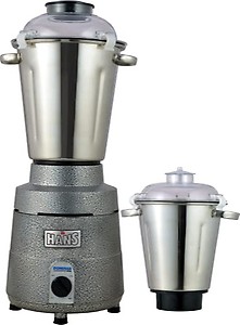HANS Dominar X Pro 2200 Watts 3 HP Commercial Mixer Grinder With 2 Jar Heavy Duty Black Grey price in India.