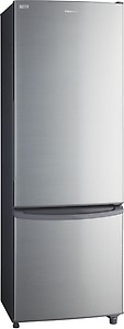 Panasonic 296 L Frost Free Double Door 2 Star Refrigerator  (Shining Silver, NR-BR307VSX1) price in .