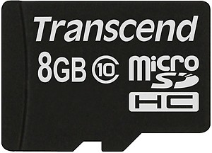 Transcend 8GB SD Card price in India.