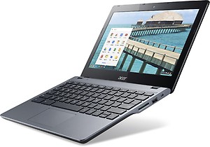 Acer Cromebook C720-2848 11.6-inch Laptop (Celeron/16/Chrome/Integrated HD Graphics), Grey/Black price in India.