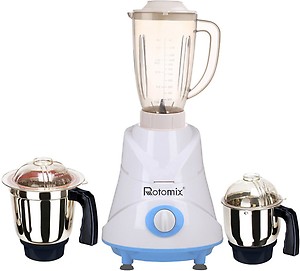 Rotomix ABS Body MGJ-WFJ16-22 600 W Mixer Grinder (3 Jars, Multicolor) price in India.