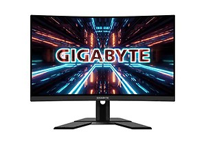 GIGABYTE G27Fc 27 Inch (68.58 Cm) 165Hz Curved Gaming LCD Monitor, 1920 X 1080 Pixels Va 1500R Display, 1Ms (Mprt) Response Time, 90% Dci-P3, Freesync Premium, G-Sync Compatible Ready, Black price in India.
