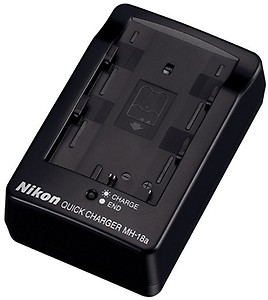Nikon MH-18a Quick Battery Charger for The EN-EL3e Battery Compatible with Nikon D80 D200 D300 and D700 Digital SLR Cameras price in .