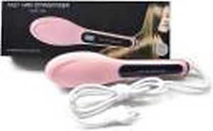 FREEZONE Fast Hot Hair Straightener Comb Brush LCD Screen Flat Iron Styling (HQT 906) Multicolour price in India.