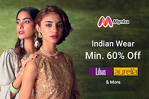 Minimum 60% Off on Indian Wear