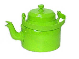King International Aluminium Tea Kettle Green Colour 9 cm Set of 1 Piece price in India.
