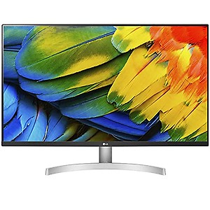 LG Electronics 69 Cm/27 Inches LCD 4K-Uhd 3840 X 2160 Pixels HDR 10 Monitor with IPS Panel for Designing,Radeon Freesync,Height/Pivot/Tilt Adjustable Stand,Hdmi X 2,Display Port- 27Ul550 (White) price in India.