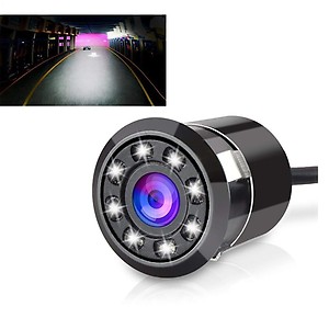 Auto Fetch 8LED Night Vision Car Reverse Parking Camera (Black) for Hyundai Sonata Embera price in India.