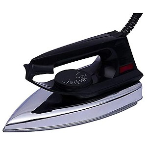LE-Ease Lite BI-02 750W Dry Iron box with Advance Soleplate and Anti-bacterial Teflon Coating Technology clothes press, Black price in India.