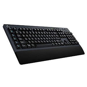 Logitech G 613 Wireless Gaming Mechanical Keyboard with Light-Speed Technology (Black) price in India.