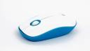 Di- WL410 Wireless Mouse with Wide Compatibility for Windows and Mac and Linux (White-Sky Blue) price in India.
