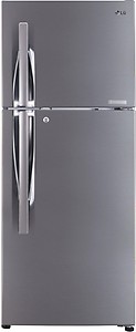 LG Linear Cooling 260 L Double Door Refrigerator ( 20256/gl-c292rpzn , Shiny Steel ) price in India.