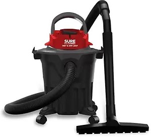 Sure from Forbes Wet & Dry Zest Multipurpose Vacuum Cleaner with High Power Suction & Blower|7 litres Tank Capacity|From Eureka Forbes(Red & Black) price in India.