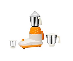 Sonali Appliances Vega Mixer Grinder 750 WATTS Mixer Grinder Orange White price in India.