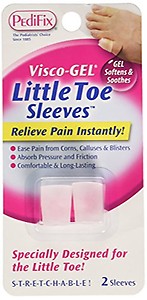 PediFix Visco-gel Little Toe Sleeves, 2-Count (Pack of 4) price in India.