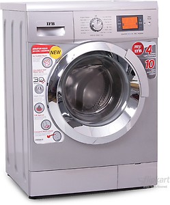 IFB 8 kg Fully-Automatic Front Loading Washing Machine (Senator Aqua SX, Silver, Inbuilt heater) price in India.