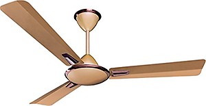 Crompton Aura Prime 900 mm (36 inch) Decorative Ceiling Fan with Anti Dust Technology (Birken Effect), Brown price in India.
