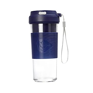 Pigeon Blendo USB rechargeable Personal Blender for Smoothies, Shakes with Juicer Cup Jar, 330 ml, Blue, Medium (14633) price in India.