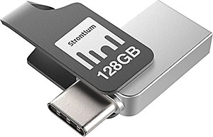 Strontium Nitro Plus 128 GB Type-C USB 3.1 Flash Drive price in India.
