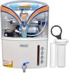 AQUAULTRA Pro-B 9 Liter RO+UV+UF+Active copper Water Purifier for home with Intelligent Disinfection UV LED in food grade storage Tank price in India.