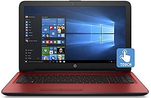 Latest HP 15.6&quot; HD Touchscreen Laptop Computer (AMD Quad-Core A10-9600P 2.40GHz APU, 12GB RAM, 250gb Solid State Drive SSD) Radeon R5 Graphics, DVDRW, USB 3.0, HD Webcam, WIFI, Windows 10 Home Red price in India.