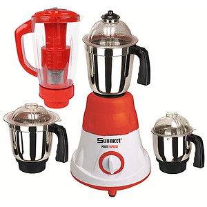 Sunmeet 600 Watts MG16-618 4 Jars Mixer Grinder Direct Factory Outlet price in India.