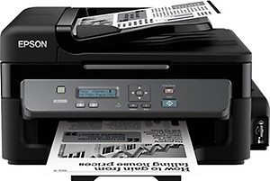 Epson M200 Multi Function Printer  (Black, Ink Bottle) price in India.