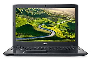 Acer Aspire E5-575-59FD 15.6-inch Laptop (7th Gen Core i5-7200U/8GB/1TB/Linux/Integrated Graphics), Black price in India.