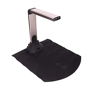 Document Scanner, 12MP HD Scan Document Camera Scanner, Portable A4 Format USB Book Scanner Camera with Auto Focusing Fit for Picture/ID Cards/Notes/Pictures/Photos price in India.