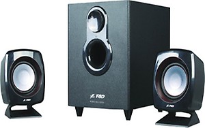 F&D 11 Watts F-203G 2.1 Wired Channel Multimedia Speakers System (Black) price in India.