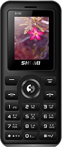 WINSOME SHOMI S150, Dual Sim Mobile Phone with 0.3 Mp Camera and 1.8 Inch Display (Black Gold) price in India.