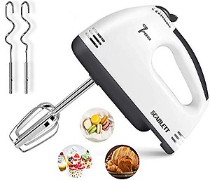 Saimaa HE-133 260-W Electric 7-Speed Super Hand Mixer (White) price in India.
