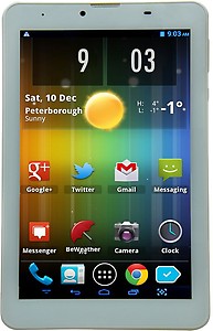 Ambrane A3-7 Plus Dual Core 3G Dual Sim Calling Tablet - White price in India.