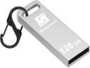 Simmtronics New Pendrive 128GB Flash Drive USB 2.0 Metal Body for Laptop and Computer