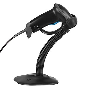 Zebronics, ZEB-BS1H1000DS 1D Laser Handheld Barcode Scanner Supports USB connectivity and Comes with a Desktop Stand, inbuilt Buzzer & LED Indicator price in India.