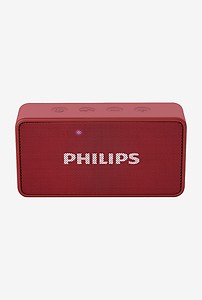 Philips BT64R94 Wireless Portable Bluetooth Speaker (Red) price in India.