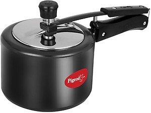 Pigeon Titanium 3 L Induction Bottom Pressure Cooker  (Hard Anodized) price in India.