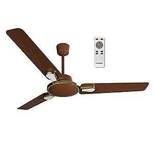 Crompton Energion Stylus 1200 mm (48 inch) 5 Star Rated Energy Efficient Designer BLDC Ceiling Fan with Remote and Anti-Dust Technology (Toast Brown) price in India.