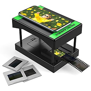 Mobile Film Scanner, Support 35mm 135mm Film Negatives or Slides Fun Novelty Scanner Gifts for Kids Family price in India.
